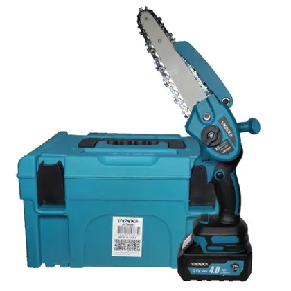 Mini motosierra recargable